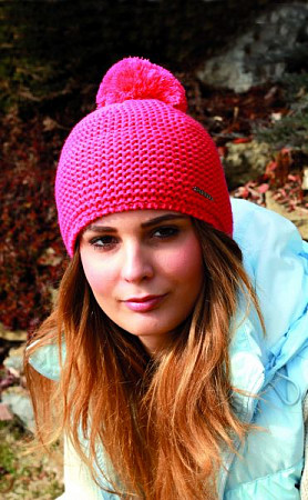 На картинке изображен Шапка женская SportCool 263/4 Pink Шапка женская SportCool 263/4 Pink