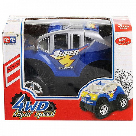 Машина-перевертыш военная Shenzhen Toys V-135 blue