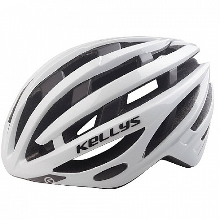 На картинке изображен Велошлем Kellys Spurt для шоссе white Велошлем Kellys Spurt для шоссе white