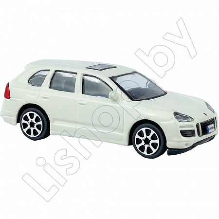 Машинка Bburago 1:43 Porsche Cayenne Turbo (18-30000/18-30217) white