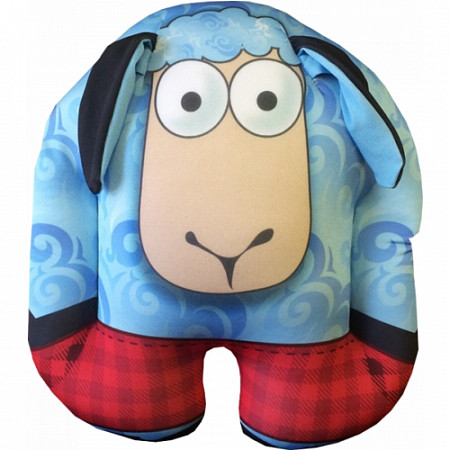 На картинке изображен Мягкая игрушка Мнушки Баран красные штаны Аи29ове08 Мягкая игрушка Мнушки Баран красные штаны Аи29ове08