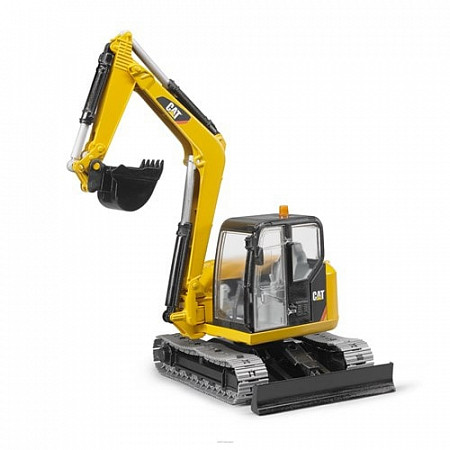 Игрушка Bruder Экскаватор гусеничный CAT с отвалом 02-456