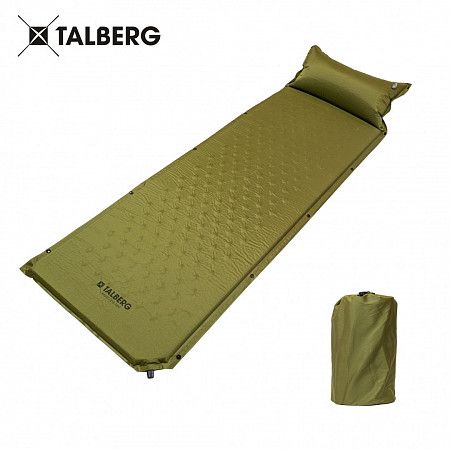 Самонадувающийся коврик Talberg Basic Reg Mat (TLM-014) olive