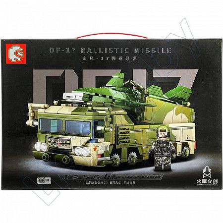 Конструктор UniToys Ballistic Missile DF-17 (105597)