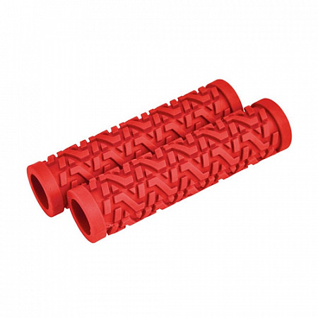 На картинке изображен Ручки руля Longus Zik 38227 red Ручки руля Longus Zik 38227 red