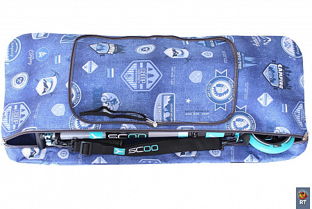Чехол-портмоне для самоката Y-Scoo 125 Бирки Джинс blue
