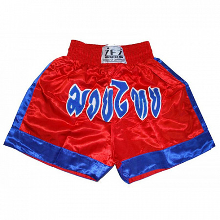 На картинке изображен Шорты для тайского бокса Zez Sport THAI Шорты для тайского бокса Zez Sport THAI