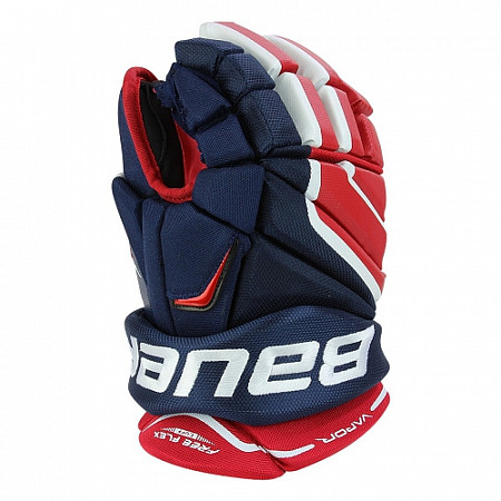 Перчатки хоккейные Bauer Vapor X100 Sr Navy/Red