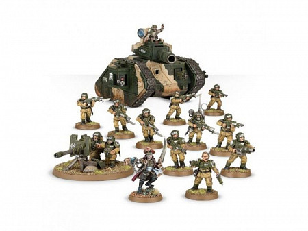 На картинке изображен Фигурки Games Workshop Warhammer: Start Collecting! Astra Militarum 70-47 Фигурки Games Workshop Warhammer: Start Collecting! Astra Militarum 70-47