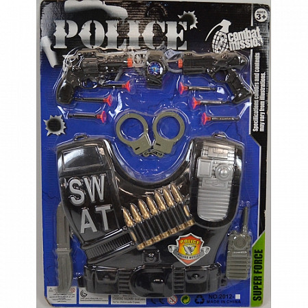 На картинке изображен Детский полицейский набор OBL390122 2012-05 Детский полицейский набор OBL390122 2012-05