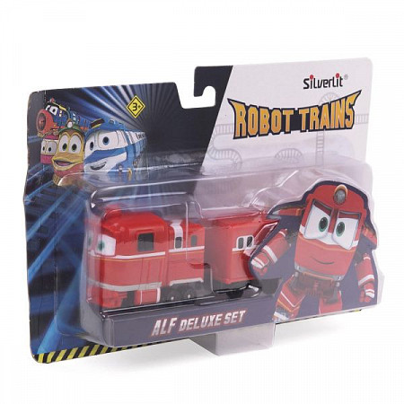 Паровозик с двумя вагонами Silverlit Альф 80180RT