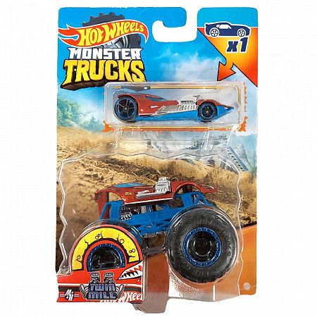 Машинки Hot Wheels Монстр Трак Twin Mill (GRH81 GRH84)
