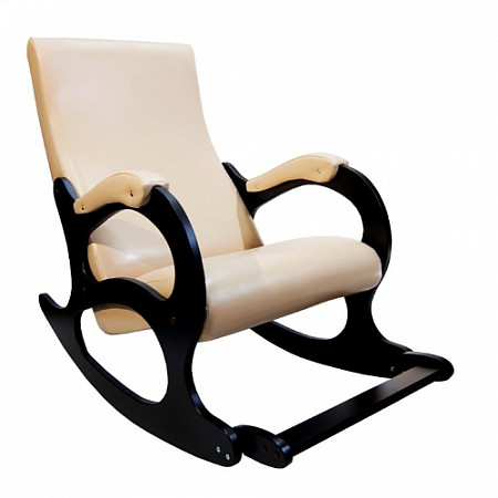 Кресло-качалка Бастион №4-2 с подножкой Селена крем