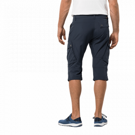 На картинке изображен Бриджи мужские Jack Wolfskin Desert Valley 3/4 Pants M night blue Бриджи мужские Jack Wolfskin Desert Valley 3/4 Pants M night blue