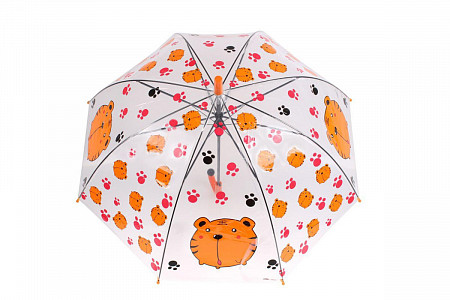 Зонт прозрачный Bradex Тигр DE 0503 orange