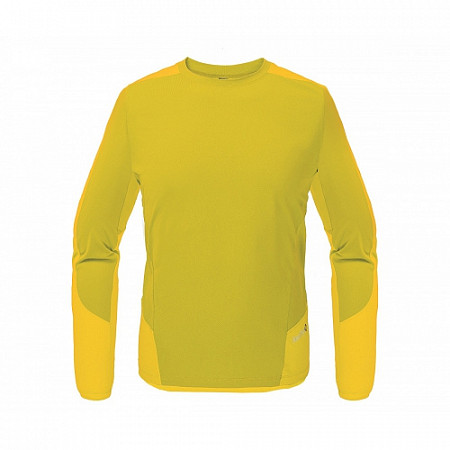 Футболка мужская RedFox Amplitude LS eucalyptus/yellow