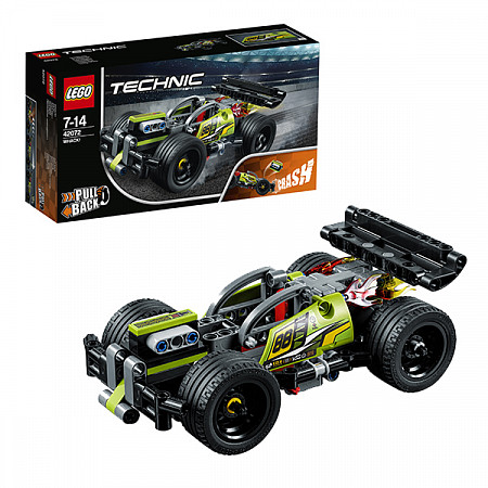 Конструктор LEGO Technic Зеленый гоночный автомобиль 42072