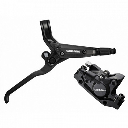 Тормоз дисковый гидравлический передний Shimano br-m445l (f) с ручкой bl-m445l (l) ZSM70350