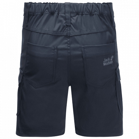 На картинке изображен Шорты детские Jack Wolfskin Treasure Hunter Shorts Kids night blue Шорты детские Jack Wolfskin Treasure Hunter Shorts Kids night blue