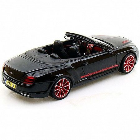 Коллекционная машина Bburago 1:18 Bentley Continental Supersports ISR (18-11035) black