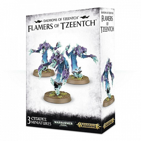 На картинке изображен Фигурки Games Workshop Warhammer: Daemons of Tzeentch Flamers of Tzeentch 97-13 Фигурки Games Workshop Warhammer: Daemons of Tzeentch Flamers of Tzeentch 97-13