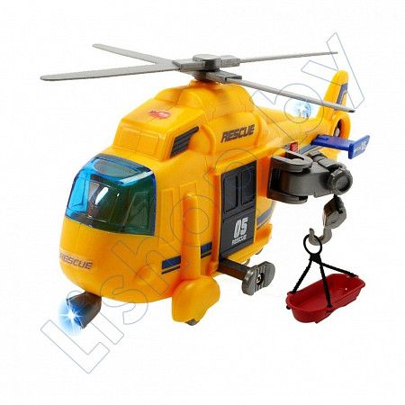 На картинке изображен Игрушка Dickie Toys Спасательный вертолет 18 см (203563573) Игрушка Dickie Toys Спасательный вертолет 18 см (203563573)