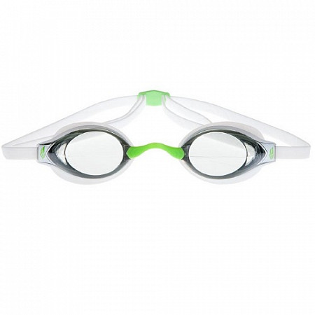 Очки для плавания Mad Wave Record Breaker white/green