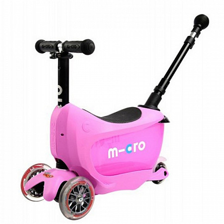 Самокат Micro Mini 2go Deluxe Plus MMD033 pink