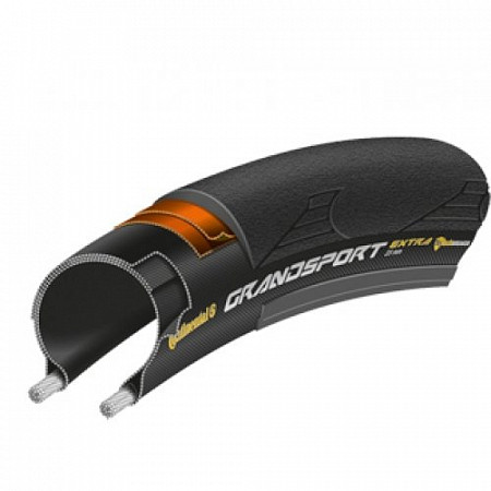 Велопокрышка Continental Grand Sport Extra 700 x 25C Борт-кевлар 150024 Black