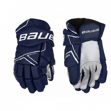 Перчатки хоккейные Bauer S18 NSX Jr Navy