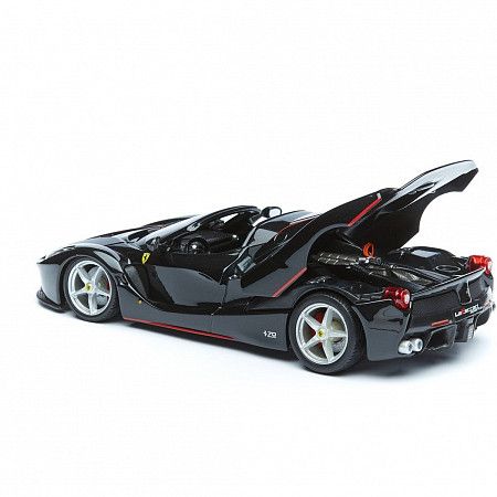 Машинка Bburago 1:24 Ferrari LaFerrari Aperta (18-26022) black