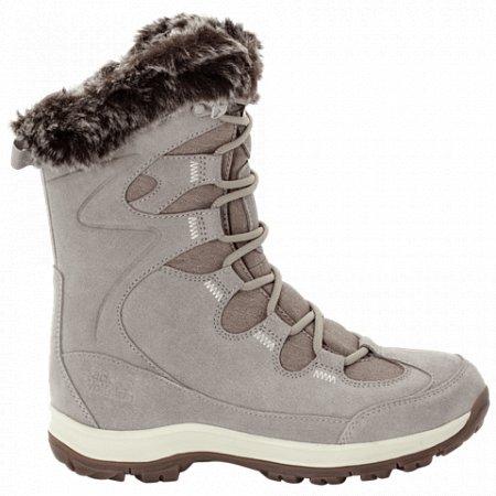 Ботинки женские Jack Wolfskin Glacier Bay Texapore High W light grey / champagne