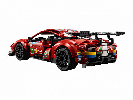 Конструктор LEGO Спортивный автомобиль Ferrari 488 GTE AF Corse #51 42125