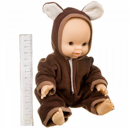 На картинке изображен Пупс маленький "Мишка" 1/20 10136 Пупс маленький "Мишка" 1/20 10136