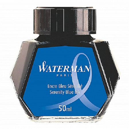 Флакон с чернилами Waterman blue S0110720