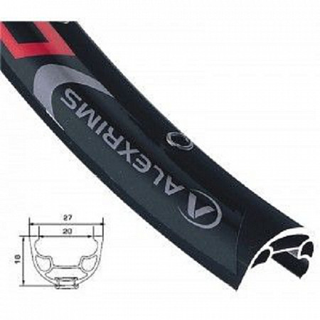 Обод двойной Alexrims dp20 29"х20ммх32H A/V d sse am/marathon black ZTB13055