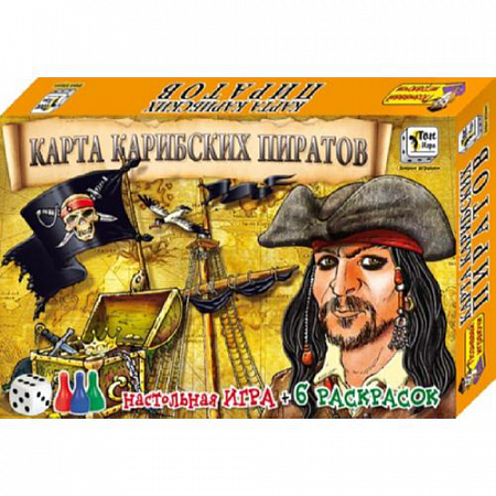Игра настольная Карта карибских пиратов 5910