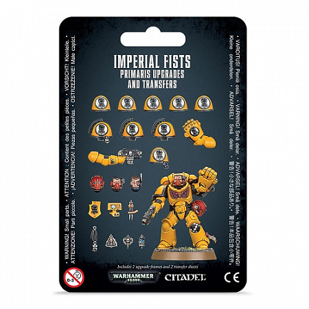 Миниатюра Games Workshop Warhammer: Blood Bowl Imperial Fists Primaris Upgrades and Transfers Sheet 48-58