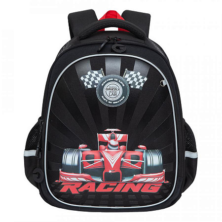 Рюкзак школьный GRIZZLY RAz-187-9 /1 black