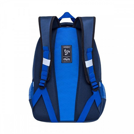 Школьный рюкзак GRIZZLY RB-860-1 blue