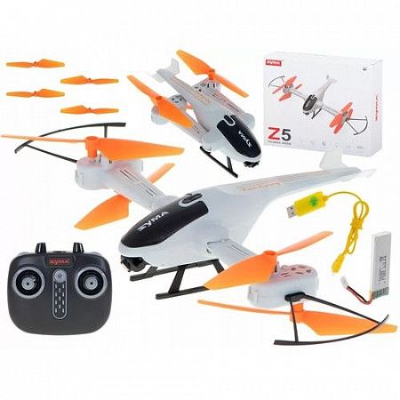 Квадрокоптер SYMA Z5 white/orange