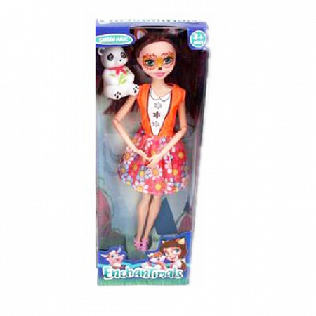Кукла XF825A С пандой Orange