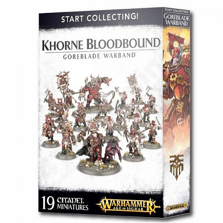 На картинке изображен Фигурки Games Workshop Warhammer: Khorne Bloodbound Goreblade Warband 70-81 Фигурки Games Workshop Warhammer: Khorne Bloodbound Goreblade Warband 70-81