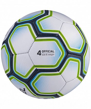 Мяч футзальный Jogel Star №4 White/Green/Blue
