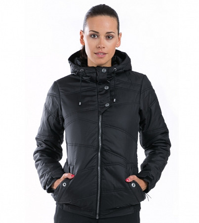 На картинке изображен Куртка женская Alpine Pro LJCD018990 black Куртка женская Alpine Pro LJCD018990 black