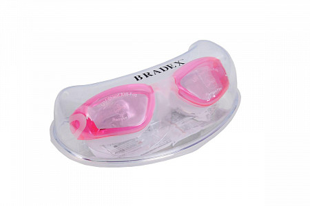 Очки для плавания Bradex Серия Комфорт+ SF 0391 pink