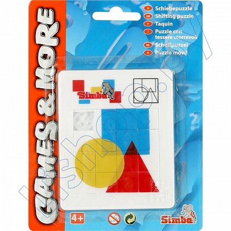 Игра-головоломка Simba Пятнашки (106046381) формы