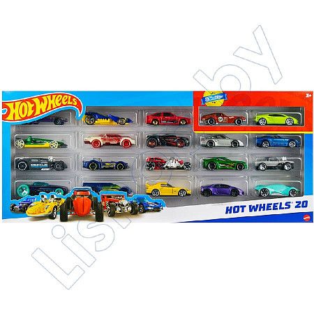 Набор автомобилей Hot Wheels 20 шт. (H7045 №3)