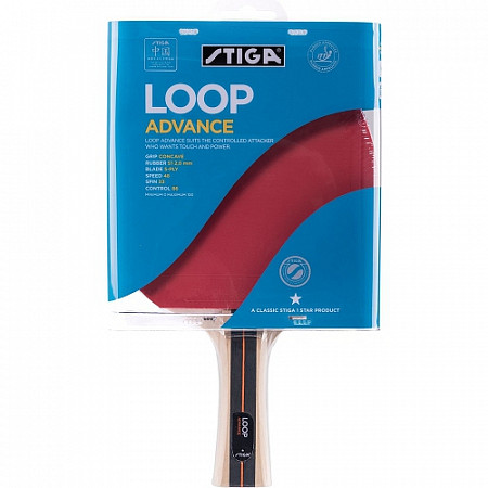 Ракетка для настольного тенниса Stiga 2* Loop Advance