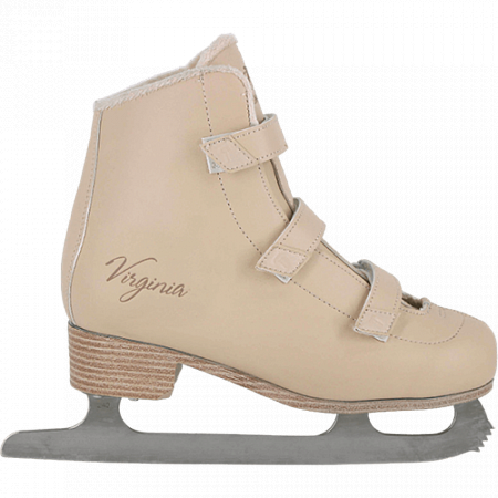 Фигурные коньки Tech Team Virginia beige 